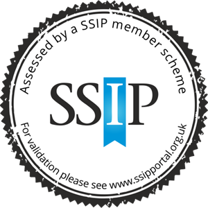 SSIP, assessed by an SSIP member scheme